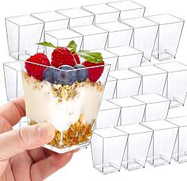 ASSUGO 50 Stück dessertgläser,5OZ/160ML