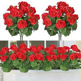 ASTNIC Künstliche Blumen, 4 Bündel Künstliche