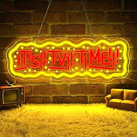 Astuddy It's TV Time Neon Schild LED