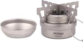 ATiAP Alkohol-Herd, Titan, tragbar, Camping,