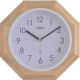 Atlanta 4324/30 Wanduhr Funkuhr Buche Durchmesser