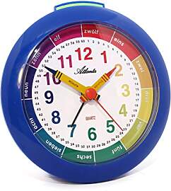 Atlanta Kinderwecker Lernwecker Blau Jungen Wecker 