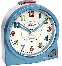 Atlanta Kinderwecker ohne Ticken Analog Jungen