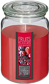 Atmosphera - Duftkerze - rote Beeren - 510g - Rot