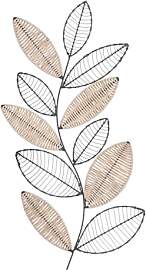 Atmosphera – Wanddekoration „Aurora Leaf“,