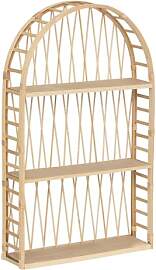 Atmosphera - Wandregal Anahi Bambus beige 74x45cm
