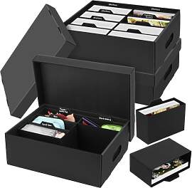 ATPWONZ 3 Stück Fotoaufbewahrungsbox, Fotobox