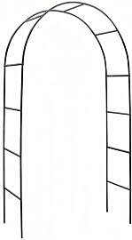 ATR ART TO REAL Rosenbogen Metall,Rosenbogen aus