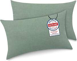 ATsense 2er Set Kissenbezug 40x70 cm - 100%