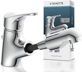 ATTICA 22150 Waschtischarmatur Bad, Wasserhahn mit 