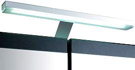 Aufbauleuchte WELLTIME, silber (silberfarben),