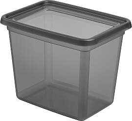 Aufbewahrungsbox Blacky in Schwarz ca. 20l