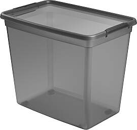 Aufbewahrungsbox Blacky in Schwarz ca. 40l