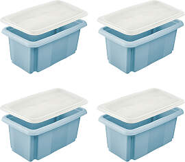 Aufbewahrungsbox KEEEPER "Emil, 4er Set, 7 L, 