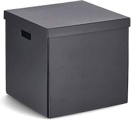 Aufbewahrungsbox ZELLER PRESENT, schwarz, B:33,5cm 
