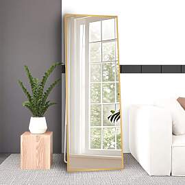 AUFHELLEN Ganzkörperspiegel 165x60cm mit Golden