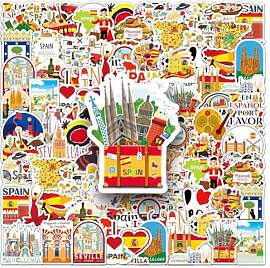Aufkleber Spanien Spanien | 50 Stück Aufkleber