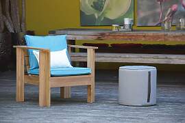 Auflage Batten für Gartensofa, gepolstert aus