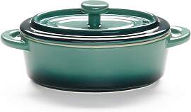 Auflaufformenset Elisa Grün, 2-teilig