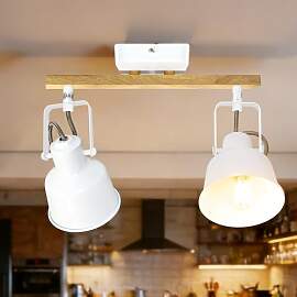 Aulaiyi Deckenstrahler 2 Flammig, Schwenkbar