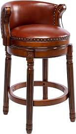 AULIFE Barhocker Holz – 360° Drehbar Barhocker