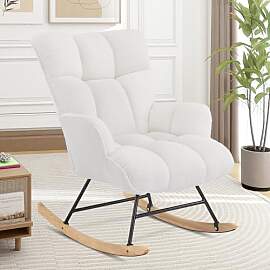 Aunekiv Schaukelstuhl, Stillsessel Schaukelsessel, 