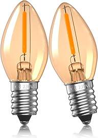 Aurahome 0.5W E14 LED Glühbirnen, C7 Salzlampe