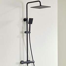 Auralum Duschsystem mit Verbrühschutz-Thermostat