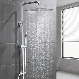 Auralum Regendusche ohne Armatur, Duschsystem