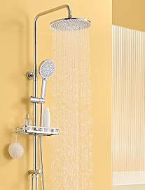 Auralum Regendusche ohne Armatur, Edelstahl