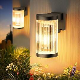 Aurelia Solar LED Wandleuchte Schwarz