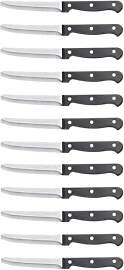 AURMOO Steakmesser 12-teiliges, Scharfes