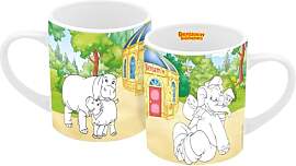 Ausmaltasse Benjamin Blümchen 250ml, Kindertasse, 
