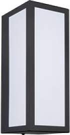 Außenleuchte schwarz B/H/L: ca. 14x35x16 cm