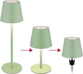 Außenleuchte Tischlampe Akku Tischleuchte