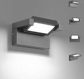 Außenleuchte Wand 12W LED,Wandleuchte Außen