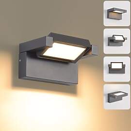 Außenleuchte Wand 12W LED,Wandleuchte Außen