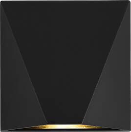 Außenwandleuchte Beekman Schwarz max. 6 Watt