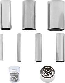 Ausstecher Ton Rund,7 PCS Runde Mini Ausstecher