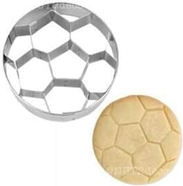 Ausstechform Fussball circa" 6 cm