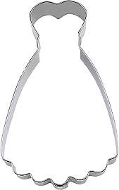 Ausstechform Kleid ca. 9 cm