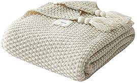 AUSTINCIAGA Decke aus Strick, Plaid, Sofa,