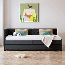Ausziehbares Sofa Bett, Einzelbett 90x200 cm,