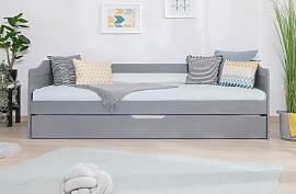 Ausziehbett Holz Melinda ca. 204x96x63 cm