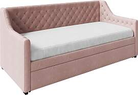 Ausziehbett LEONIQUE "PRINCESS", rosa,
