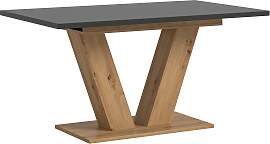 Ausziehtisch Marlon Grau ca. 150-190x90x76 cm