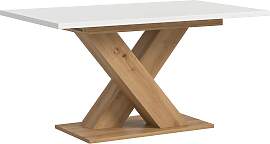Ausziehtisch Marlon Weiß ca. 150-190x90x76 cm