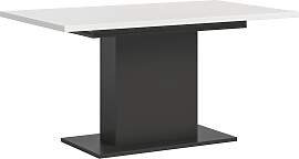 Ausziehtisch Marlon Weiß/Grau ca. 150-190x90x76 cm