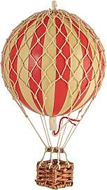 Authentic Models - Dekoballon - Ballon Rot - 8 cm