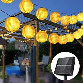 Auting Solar lichterkette aussen, 12M 50 LED